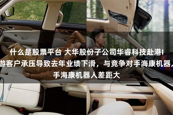 什么是股票平台 大华股份子公司华睿科技赴港IPO：下游客户承压导致去年业绩下滑，与竞争对手海康机器人差距大